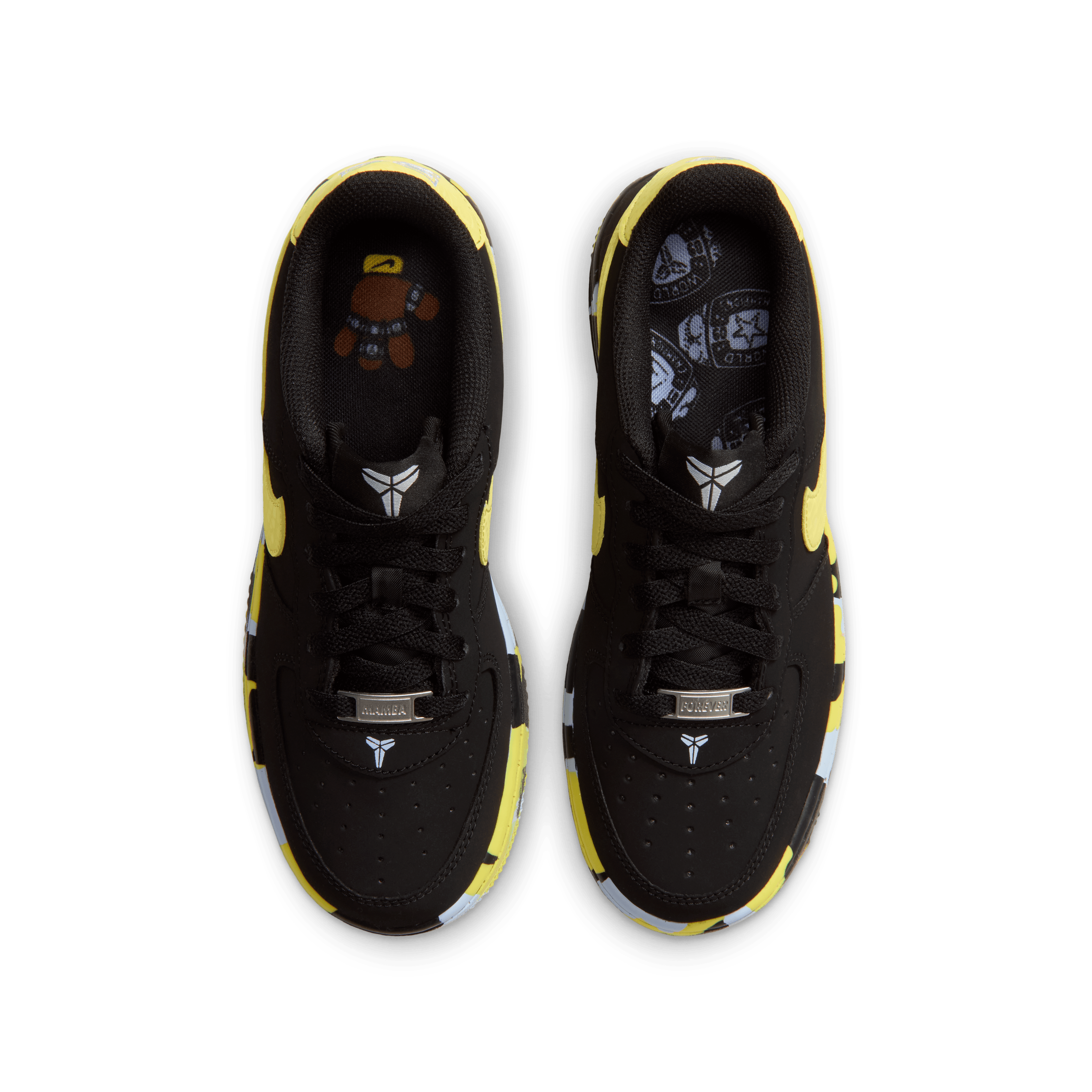 Nike Kobe Air Force 1 Low 5 Rings (GS) Angle 3