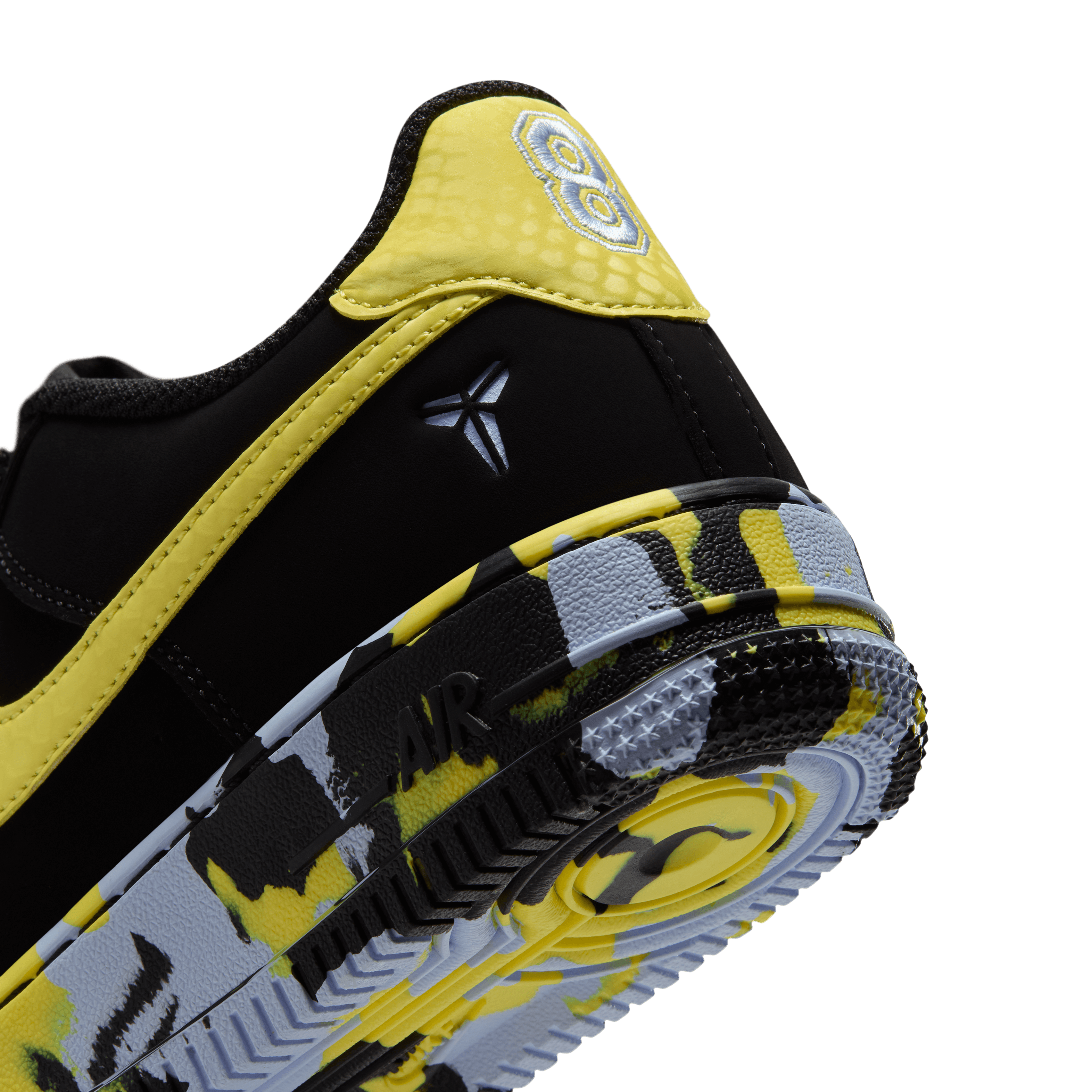 Nike Kobe Air Force 1 Low 5 Rings (GS) Angle 7