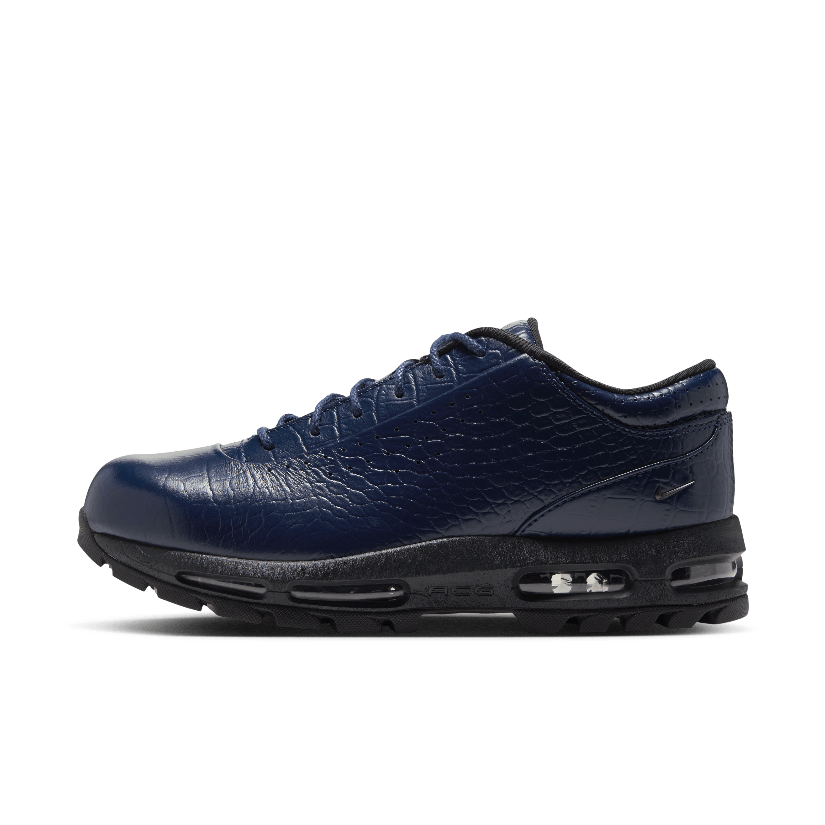 Nike Air Max Goadome Low Croc Midnight Navy Angle 0