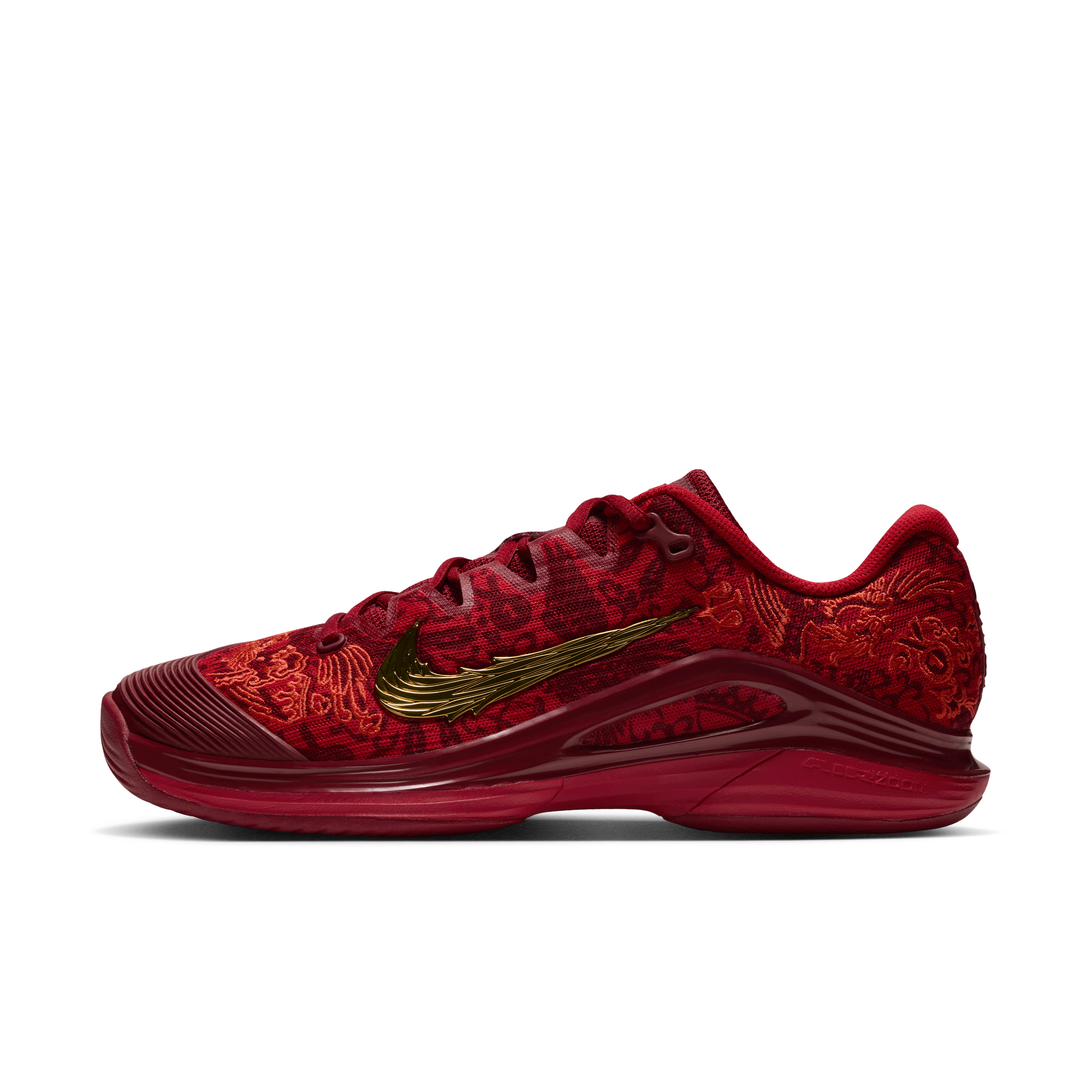 Nike Court Air Zoom Vapor 12 HC Qinwen Zheng (W) Angle 0