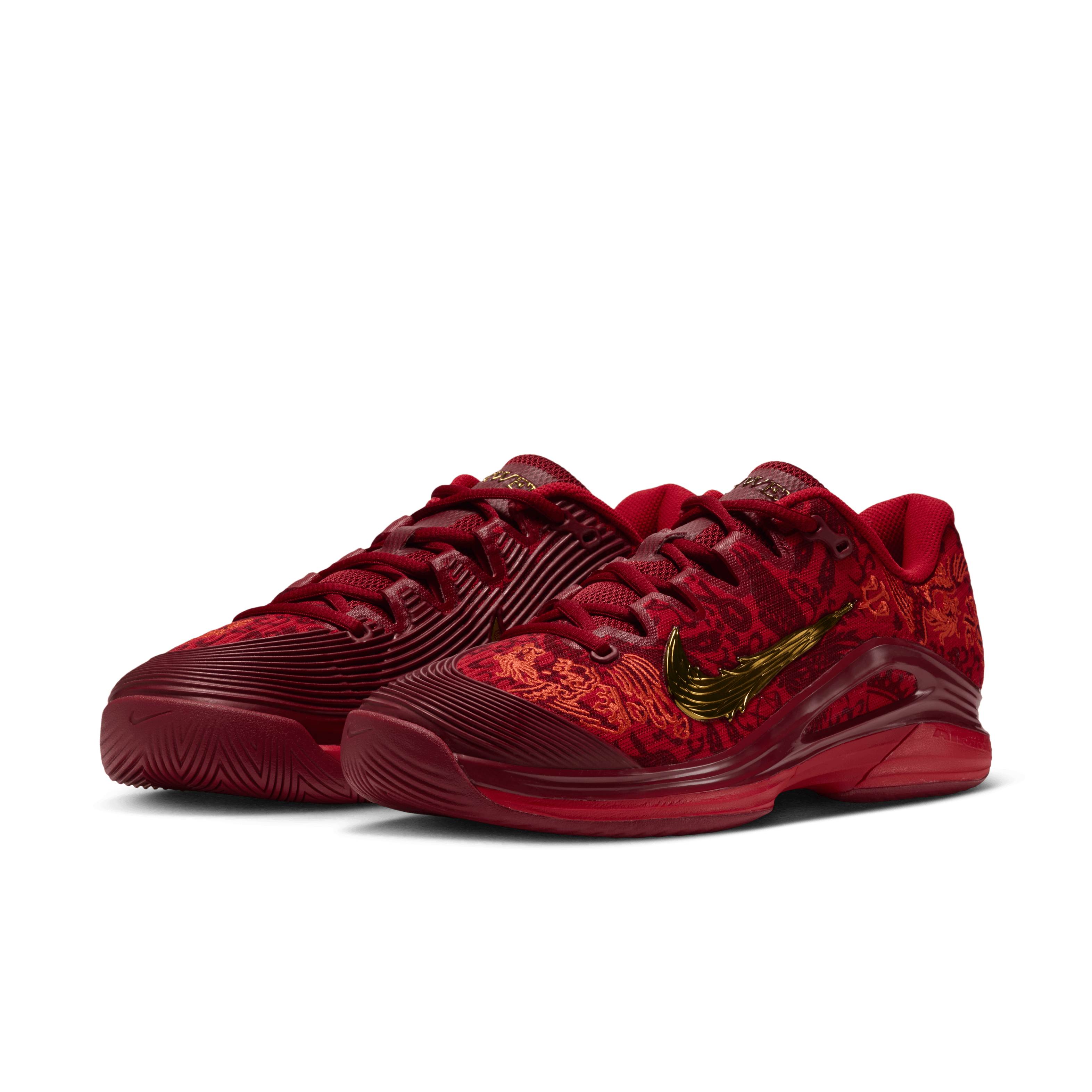 Nike Court Air Zoom Vapor 12 HC Qinwen Zheng (W) Angle 4