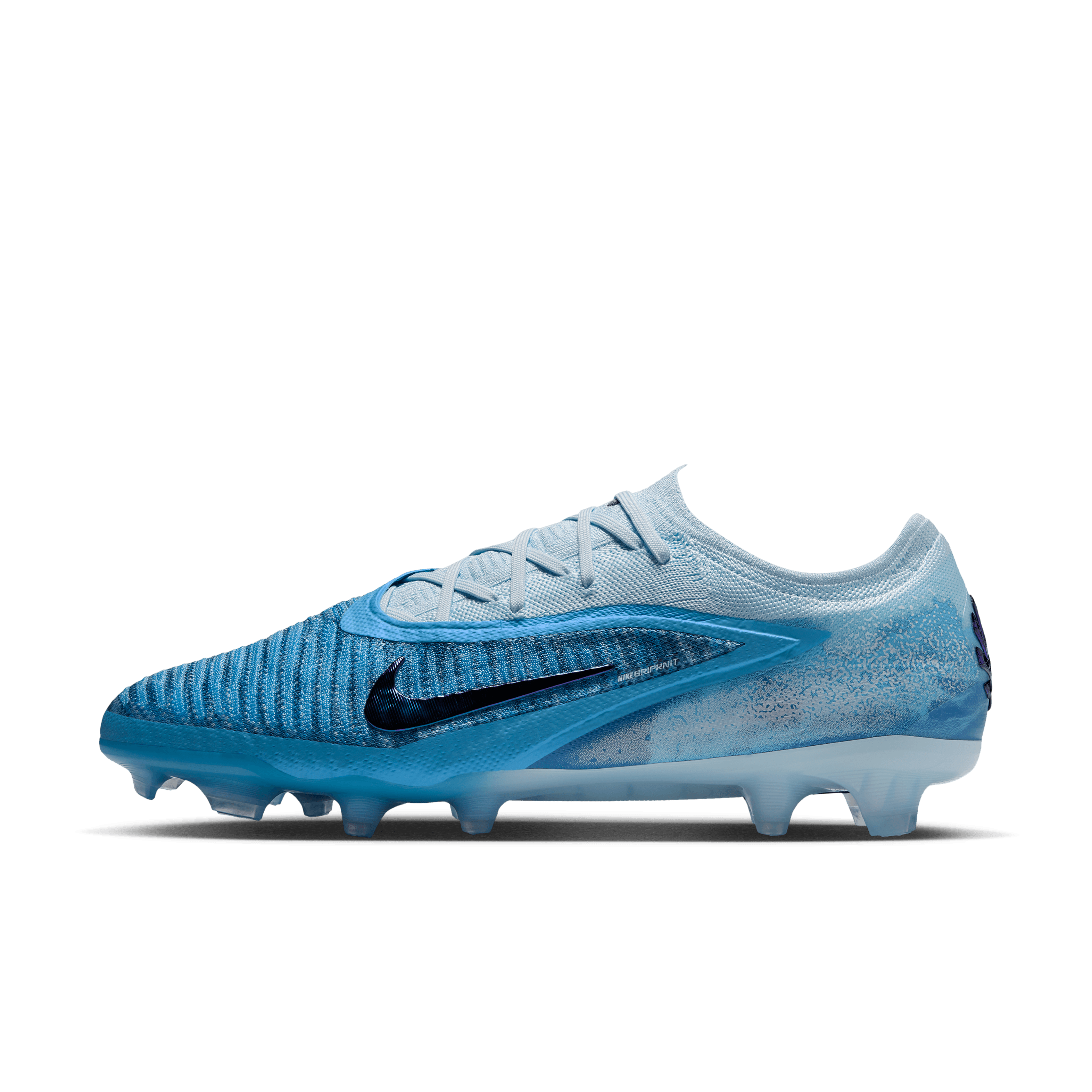 Nike Phantom 6 Low Elite Erling Haaland Baltic Blue Angle 0