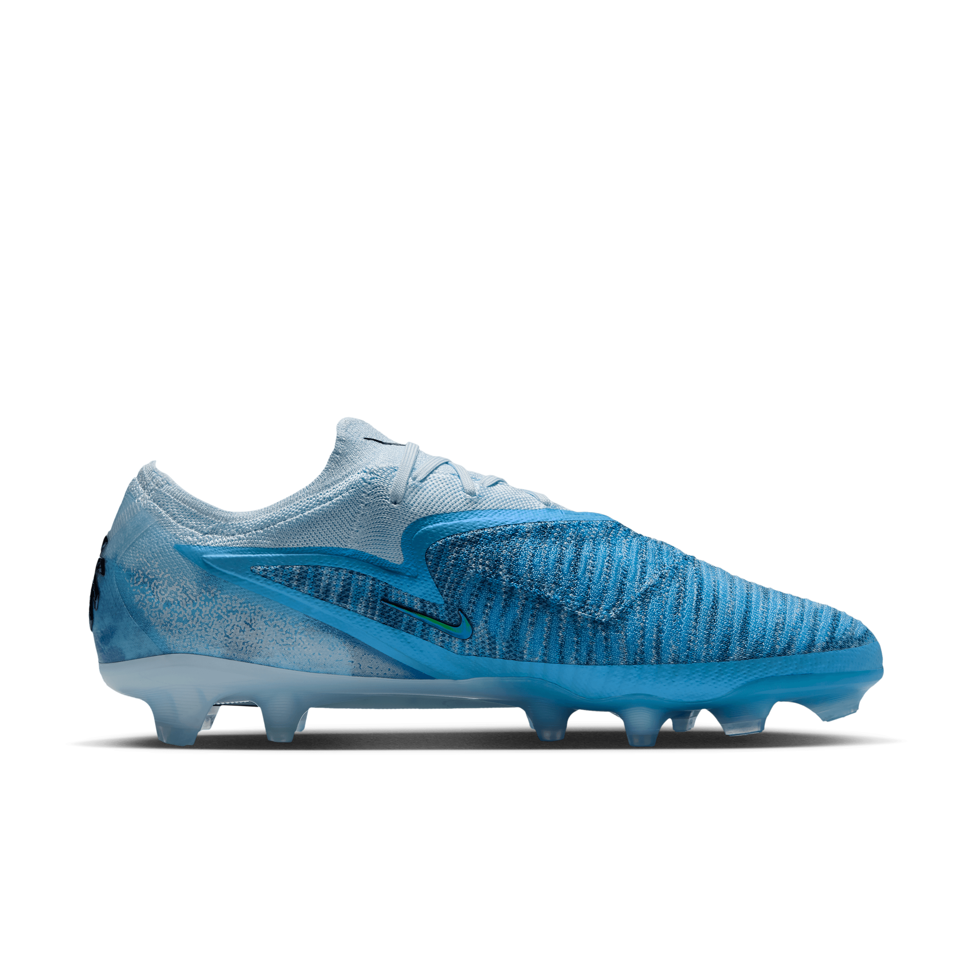 Nike Phantom 6 Low Elite Erling Haaland Baltic Blue Angle 2