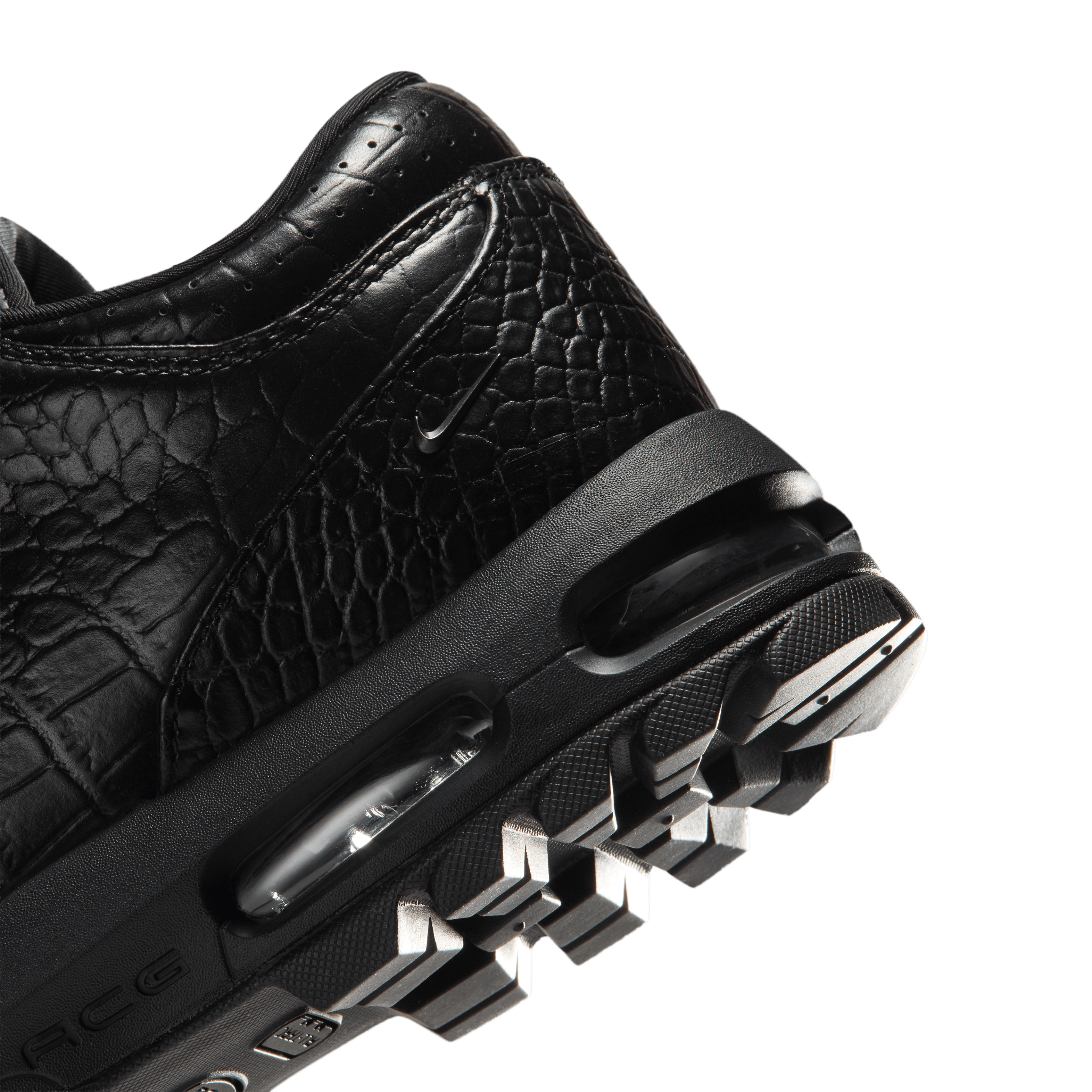 Nike Air Max Goadome Low Croc Black Angle 7