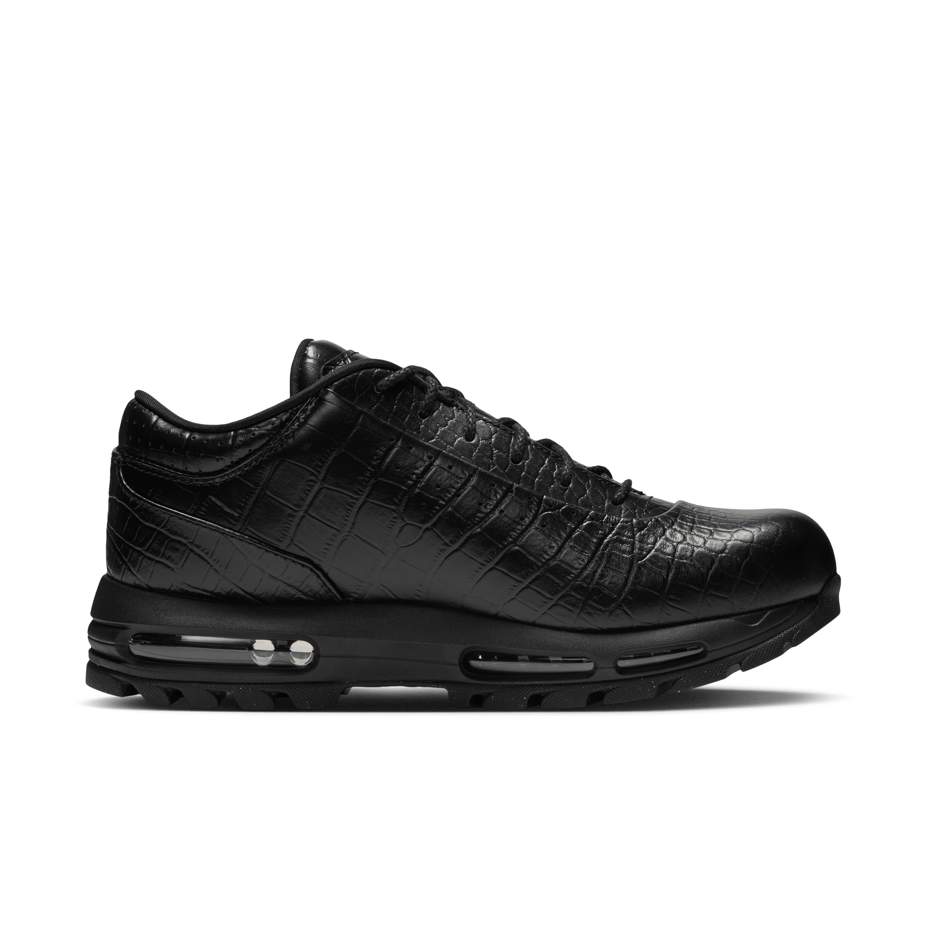 Nike Air Max Goadome Low Croc Black Angle 2