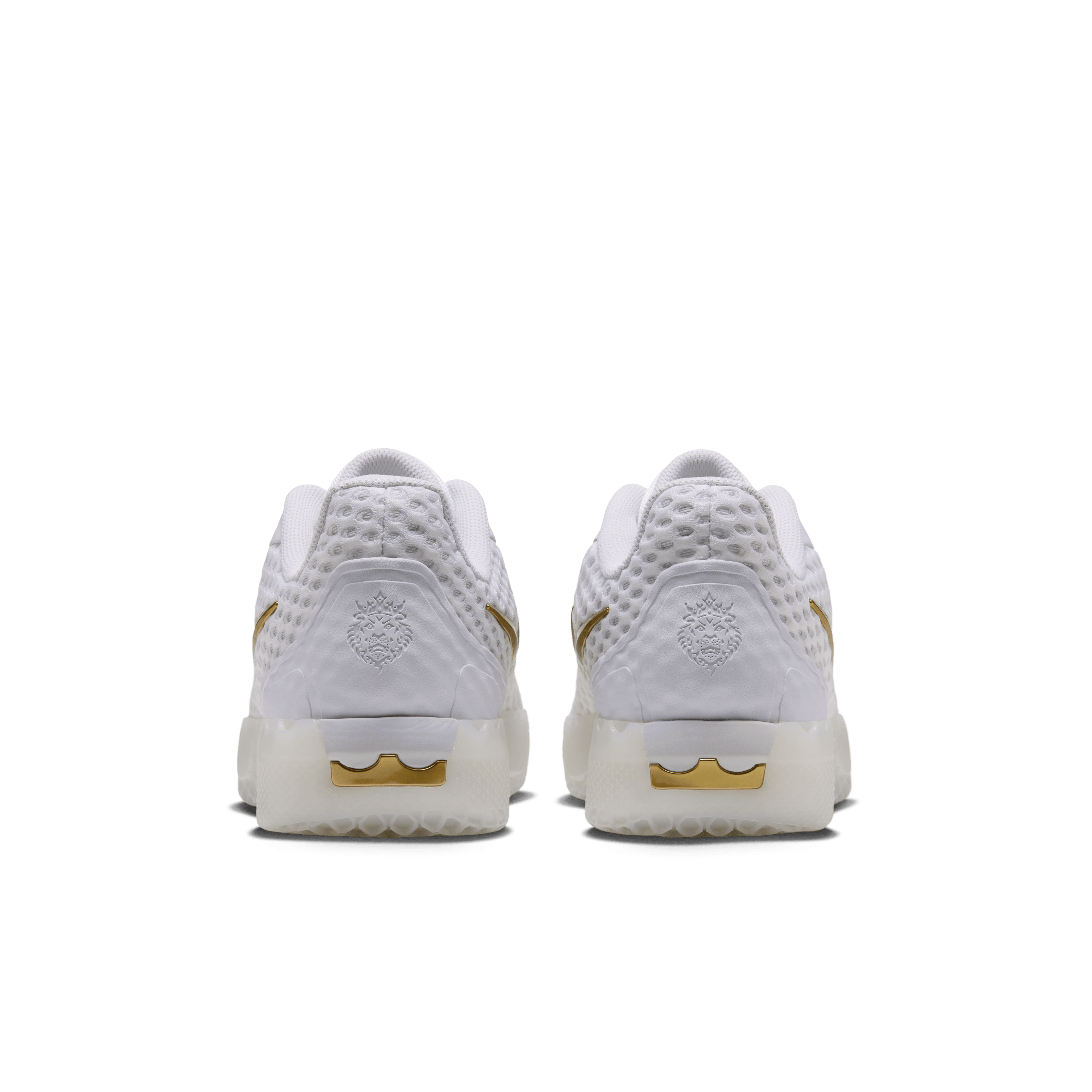 Nike LeBron Witness 10 White Gold Angle 5