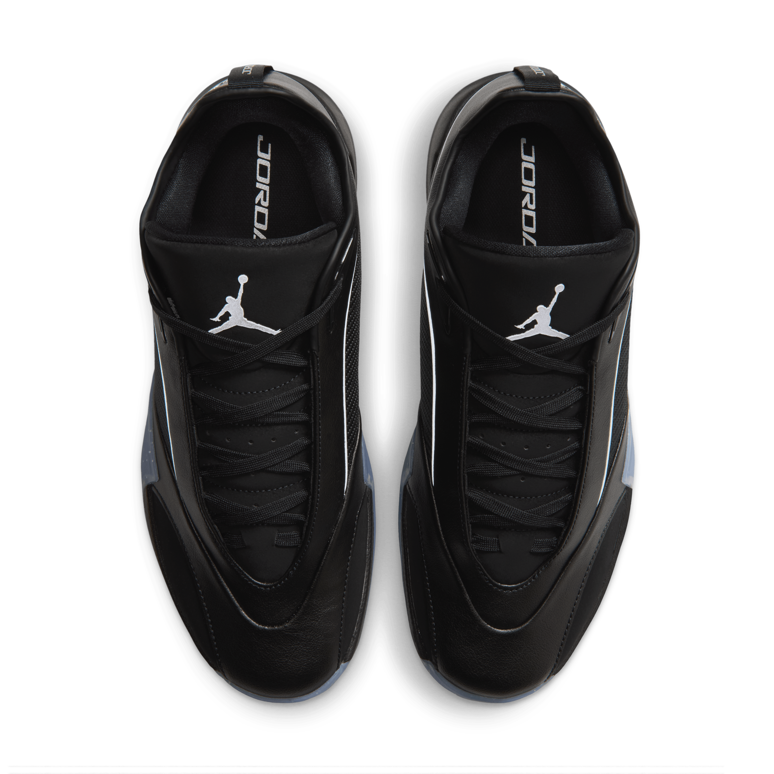 Jordan Triangle Black Metallic Silver Angle 2