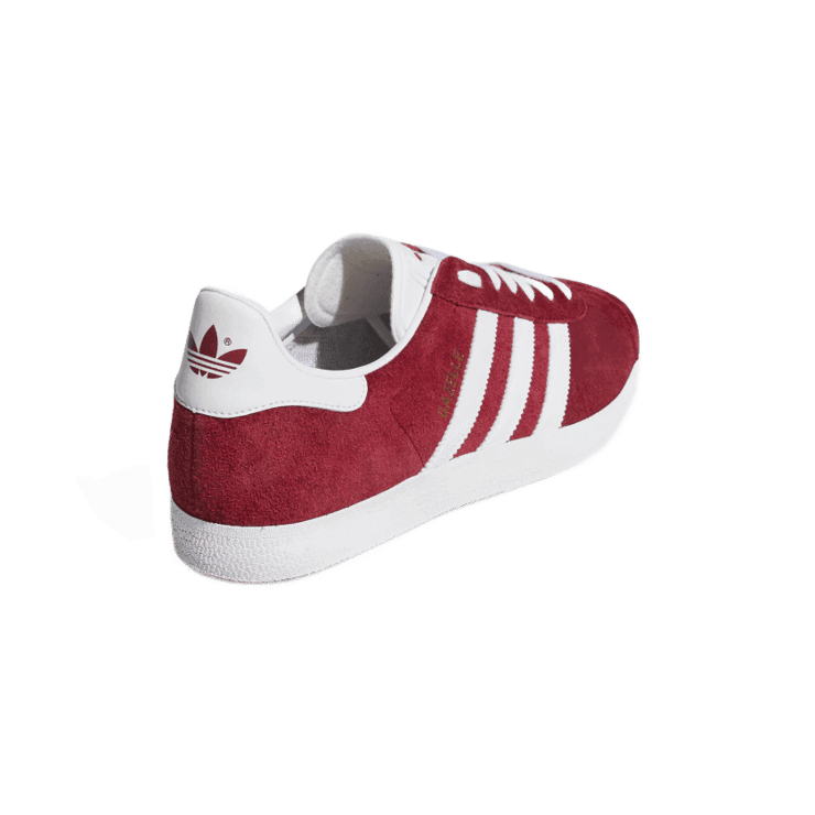 adidas Gazelle Collegiate Burgundy White Angle 3