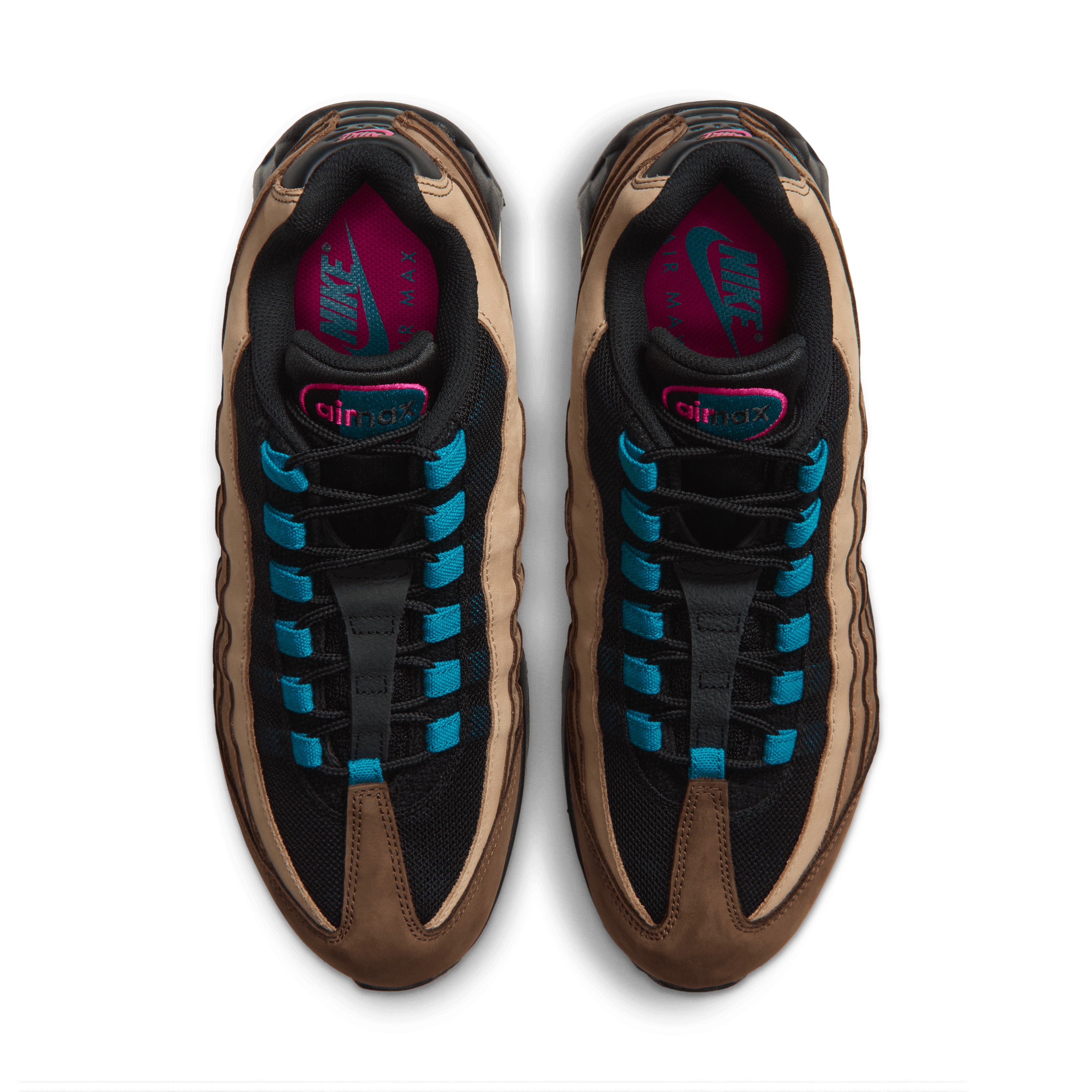 Nike Air Max 95 Big Bubble ACG Cacao Wow Teal Angle 3