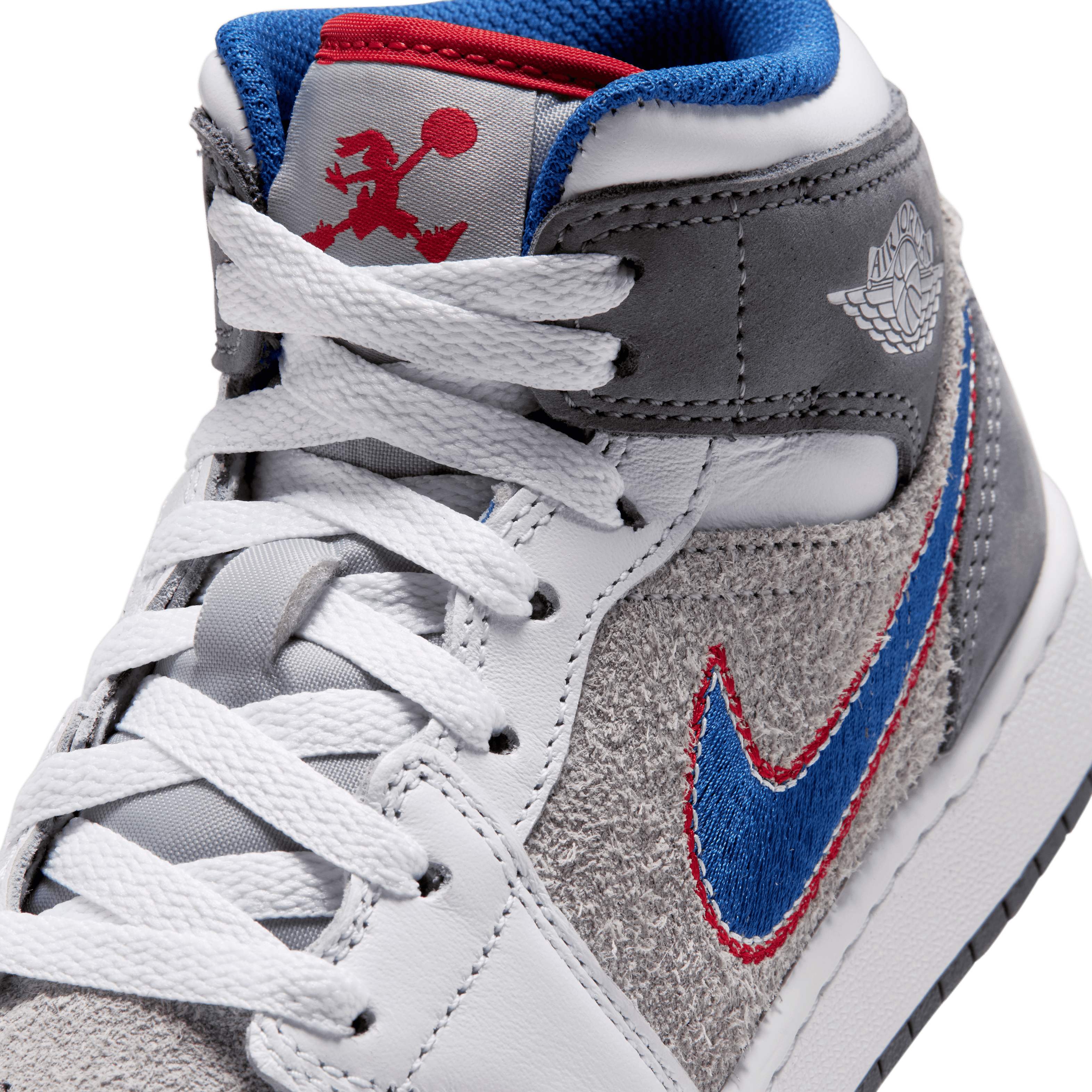 Air Jordan 1 Mid SE Space Jam Hare (GS) Angle 4