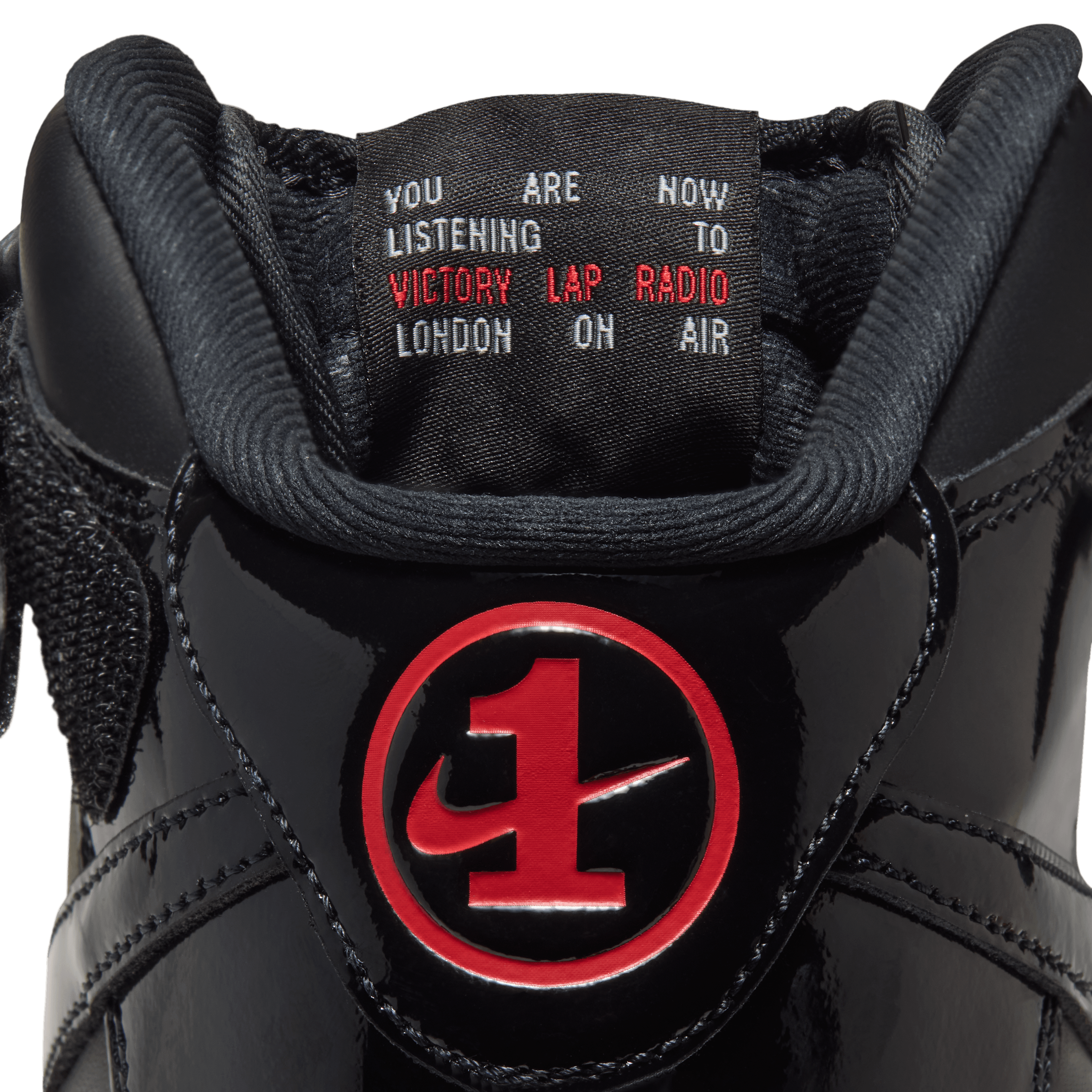 Nike Air Force 1 Mid Victory Lap Black Angle 6