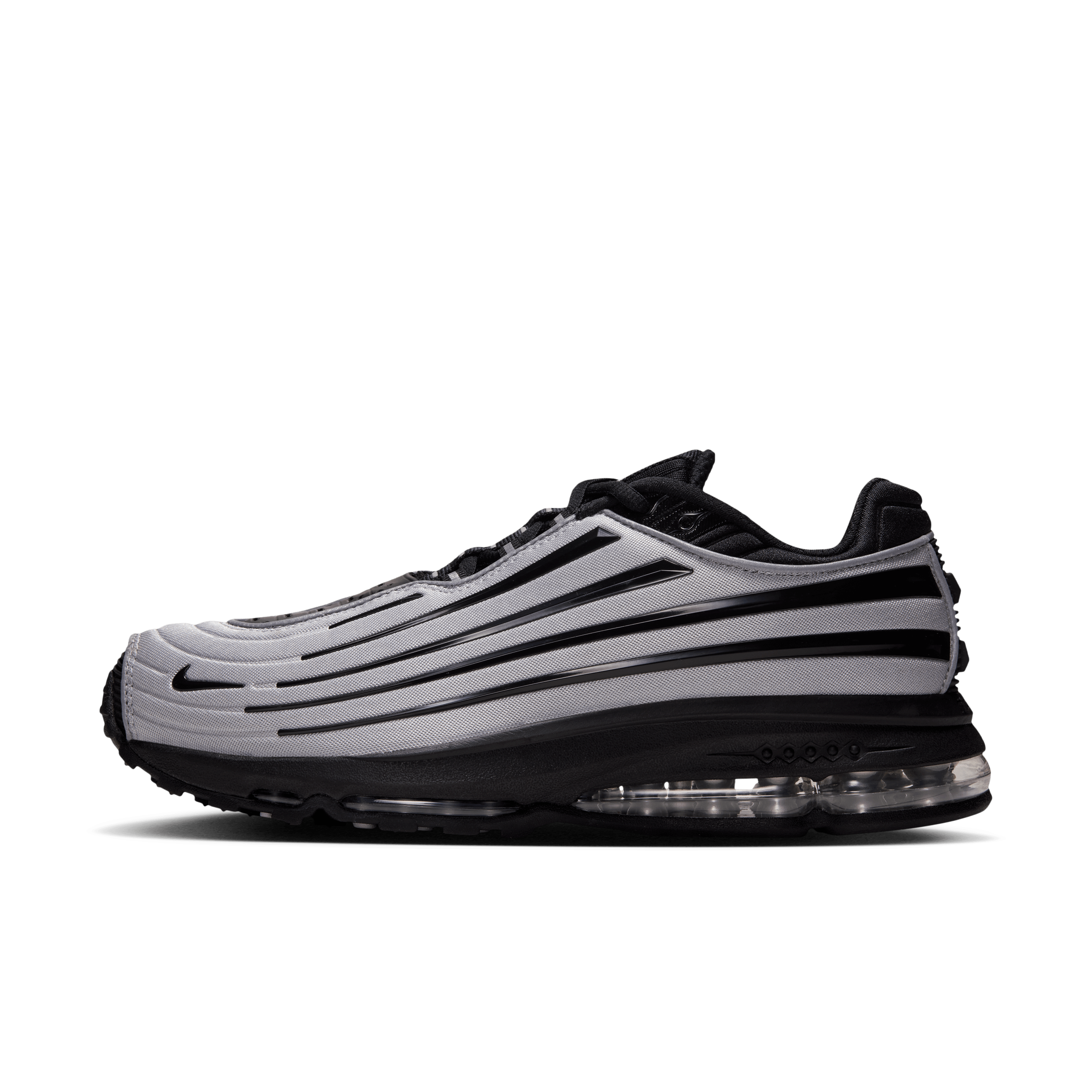 Nike Air Max Ecstasy Plus Metallic Silver Angle 0