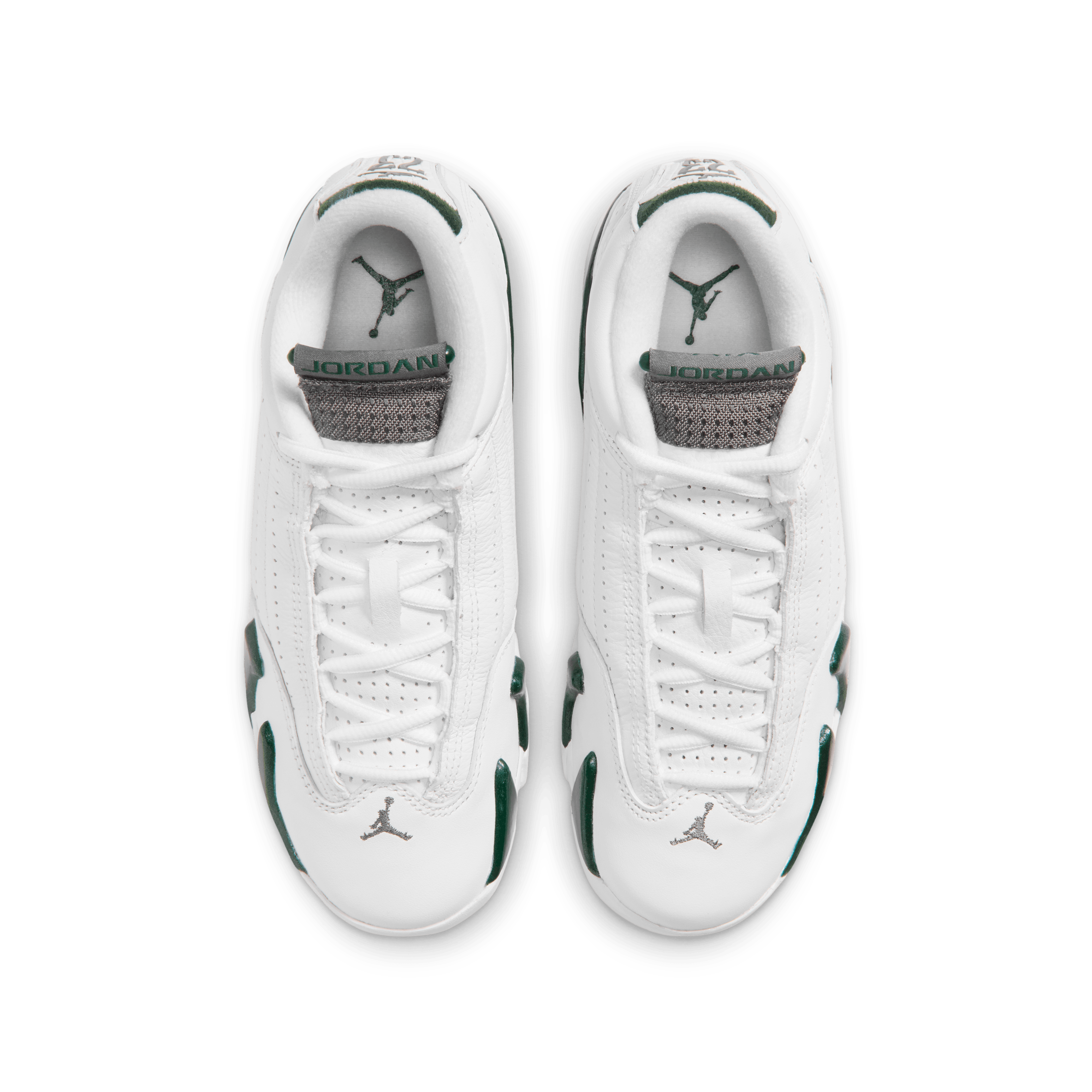 Air Jordan 14 Retro Forest Green (GS) - 487524-300 Release Info