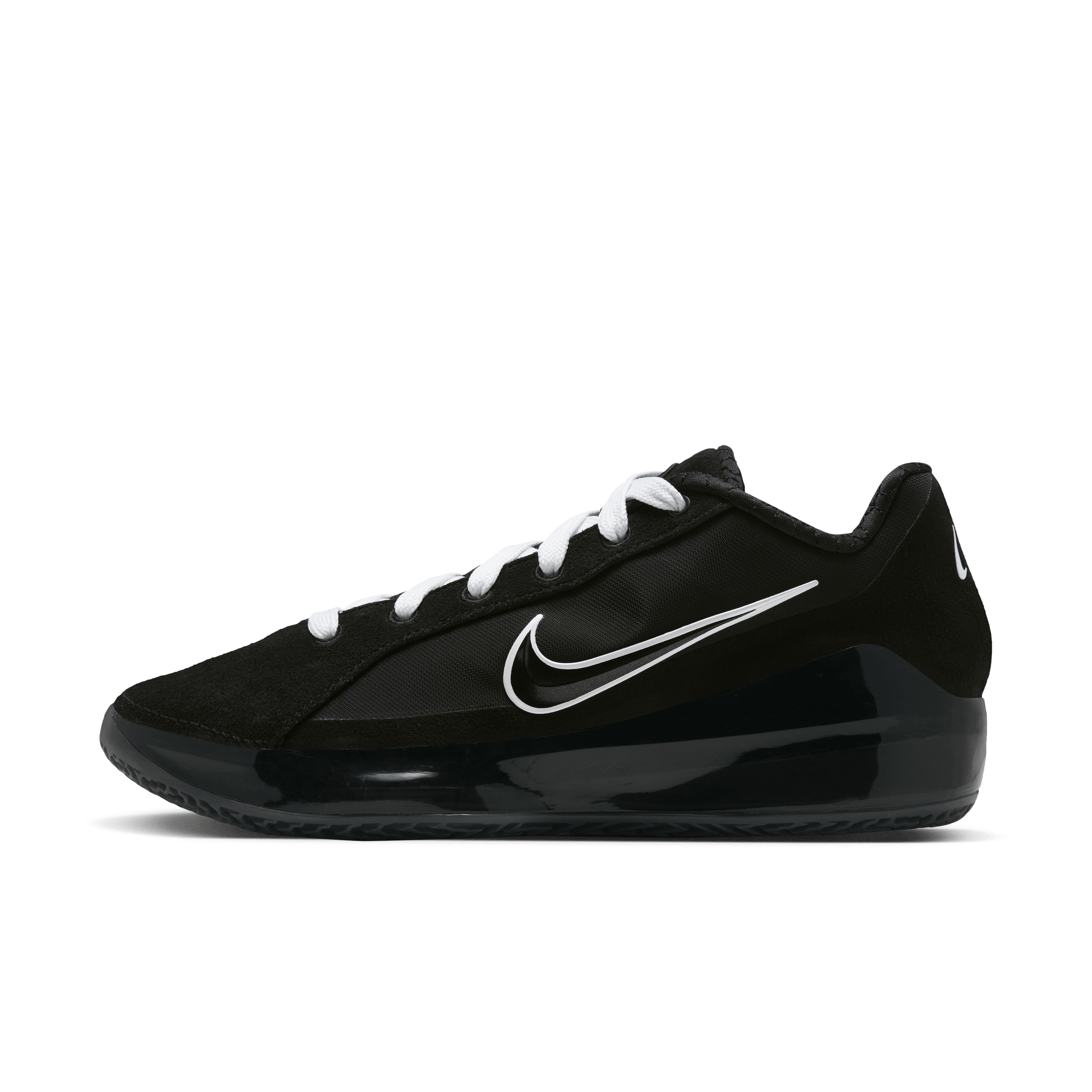 Nike LeBron NXXT Gen By JuJu Black White Angle 0