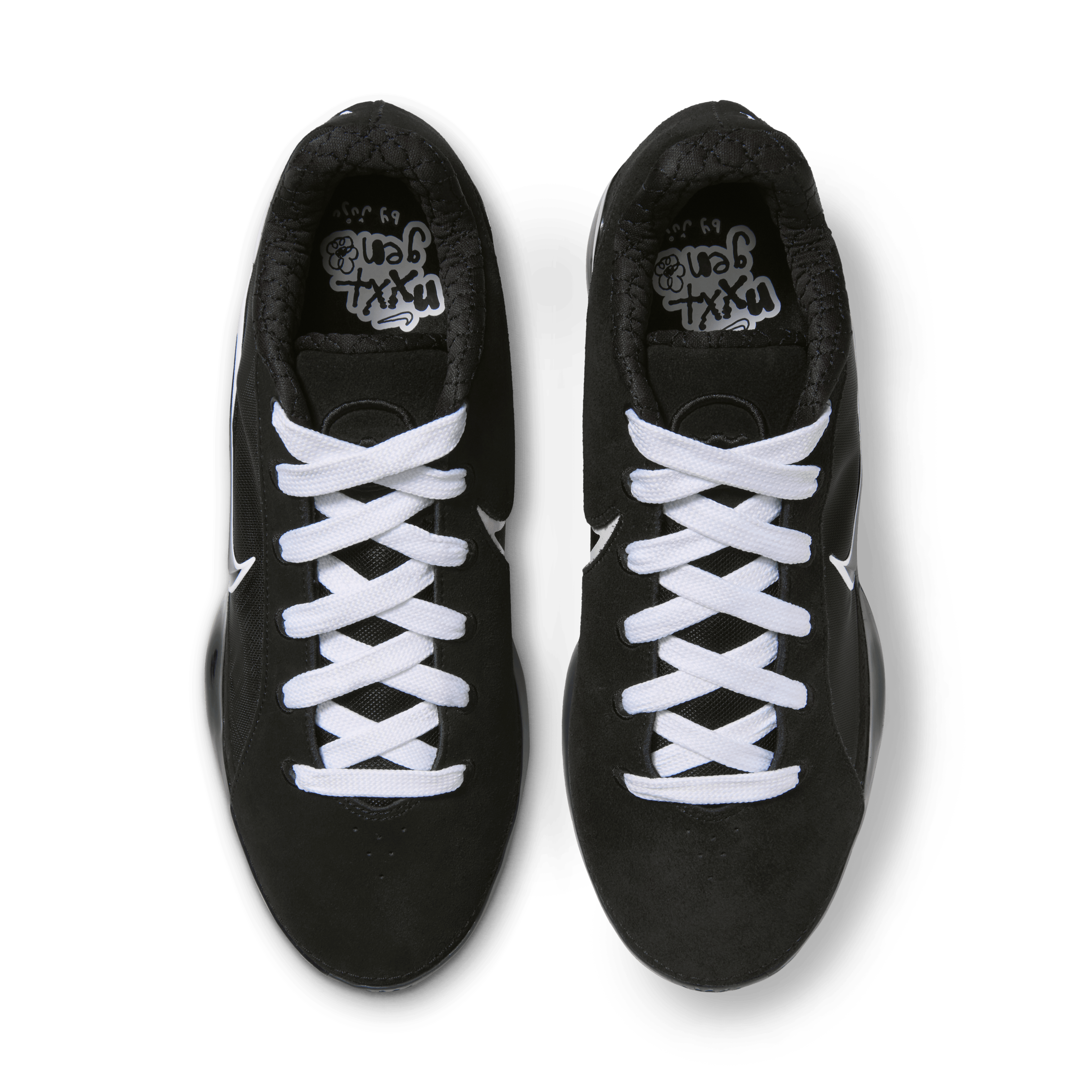 Nike LeBron NXXT Gen By JuJu Black White Angle 3