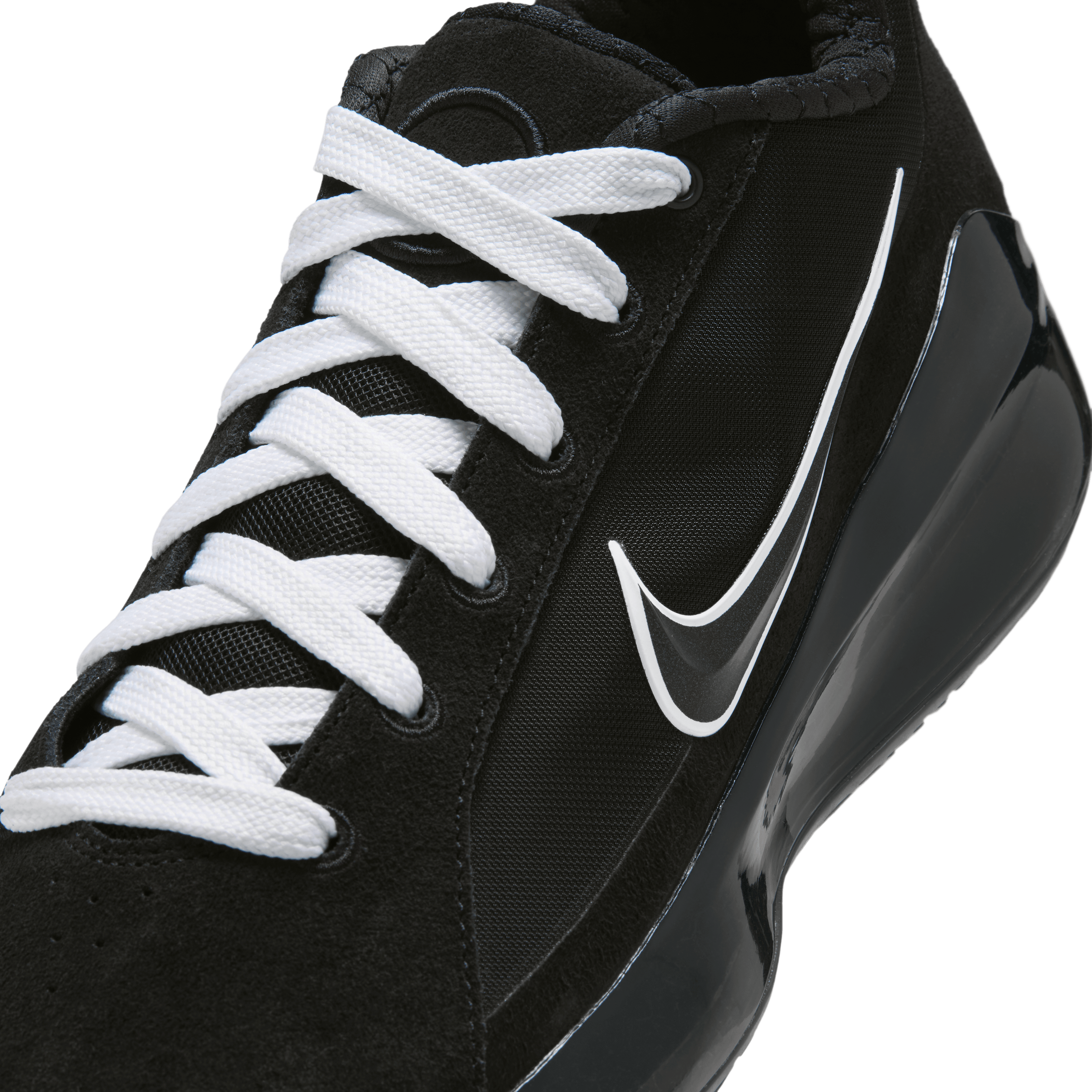 Nike LeBron NXXT Gen By JuJu Black White Angle 6