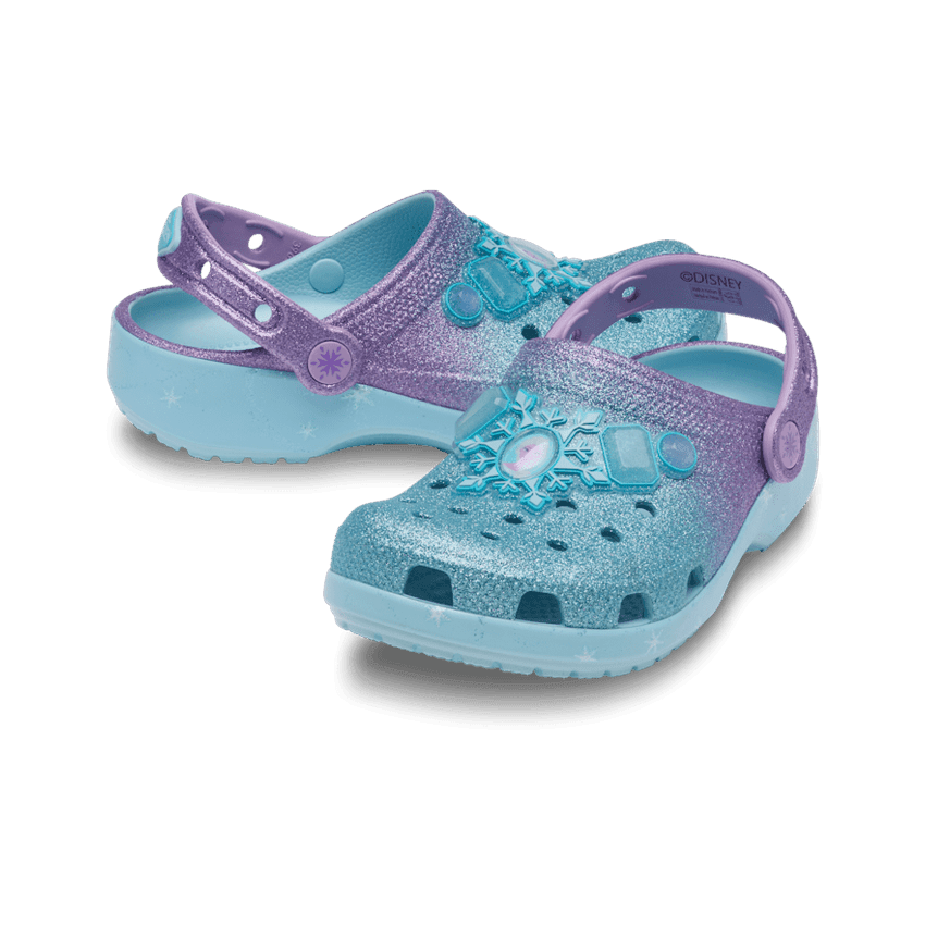 Crocs Classic Clog Disney Frozen Elsa (Kids) Angle 0