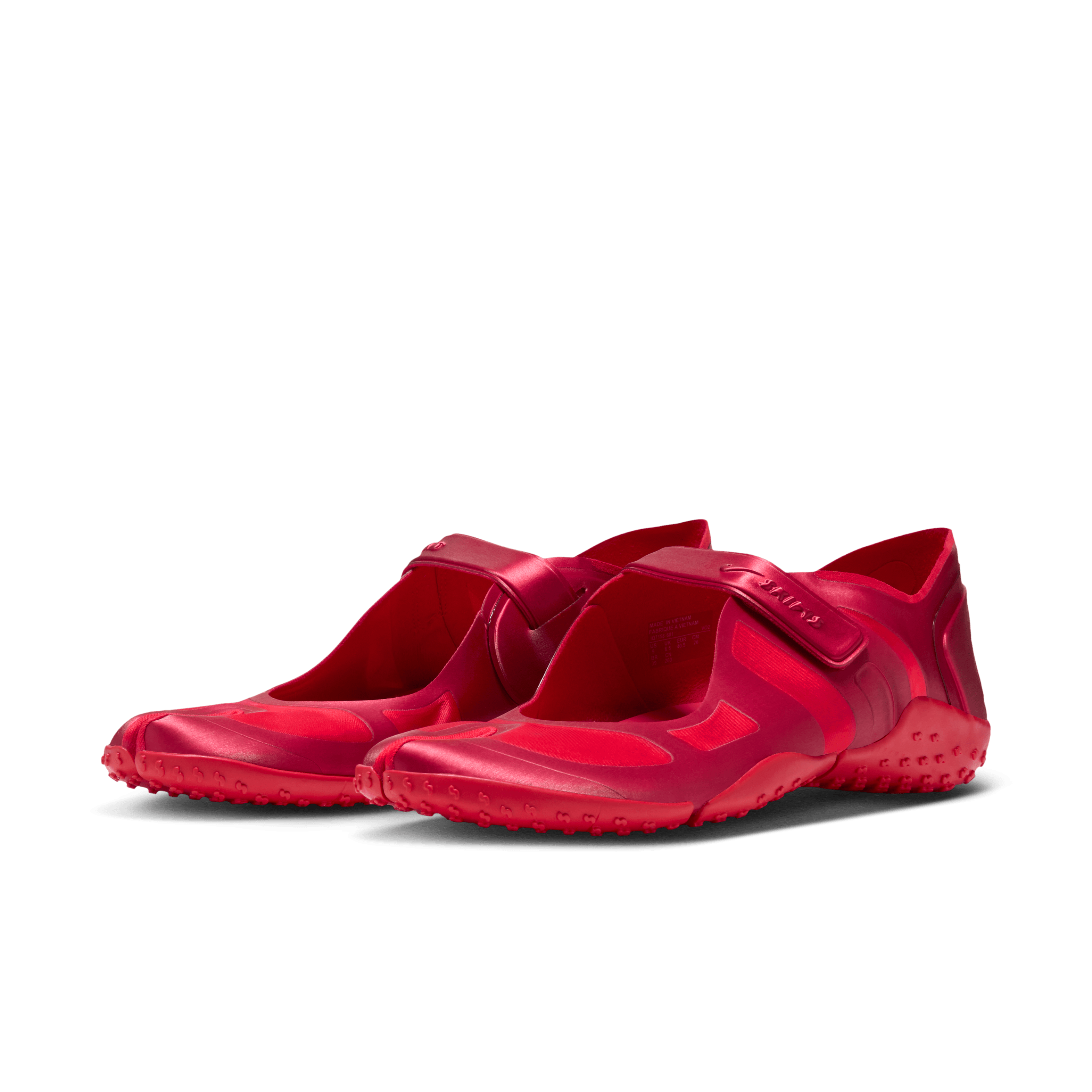 NikeSKIMS Rift Satin University Red (W) Angle 4