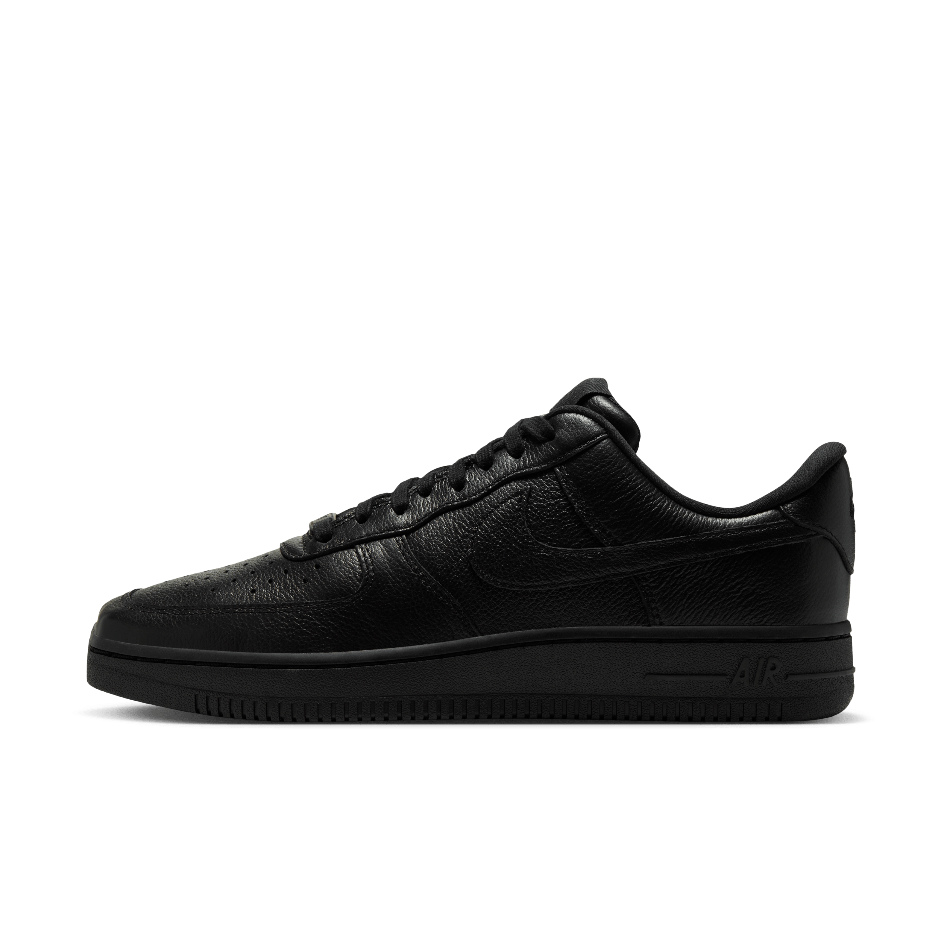 Nike Air Force 1 Low Square Toe Triple Black  Angle 0
