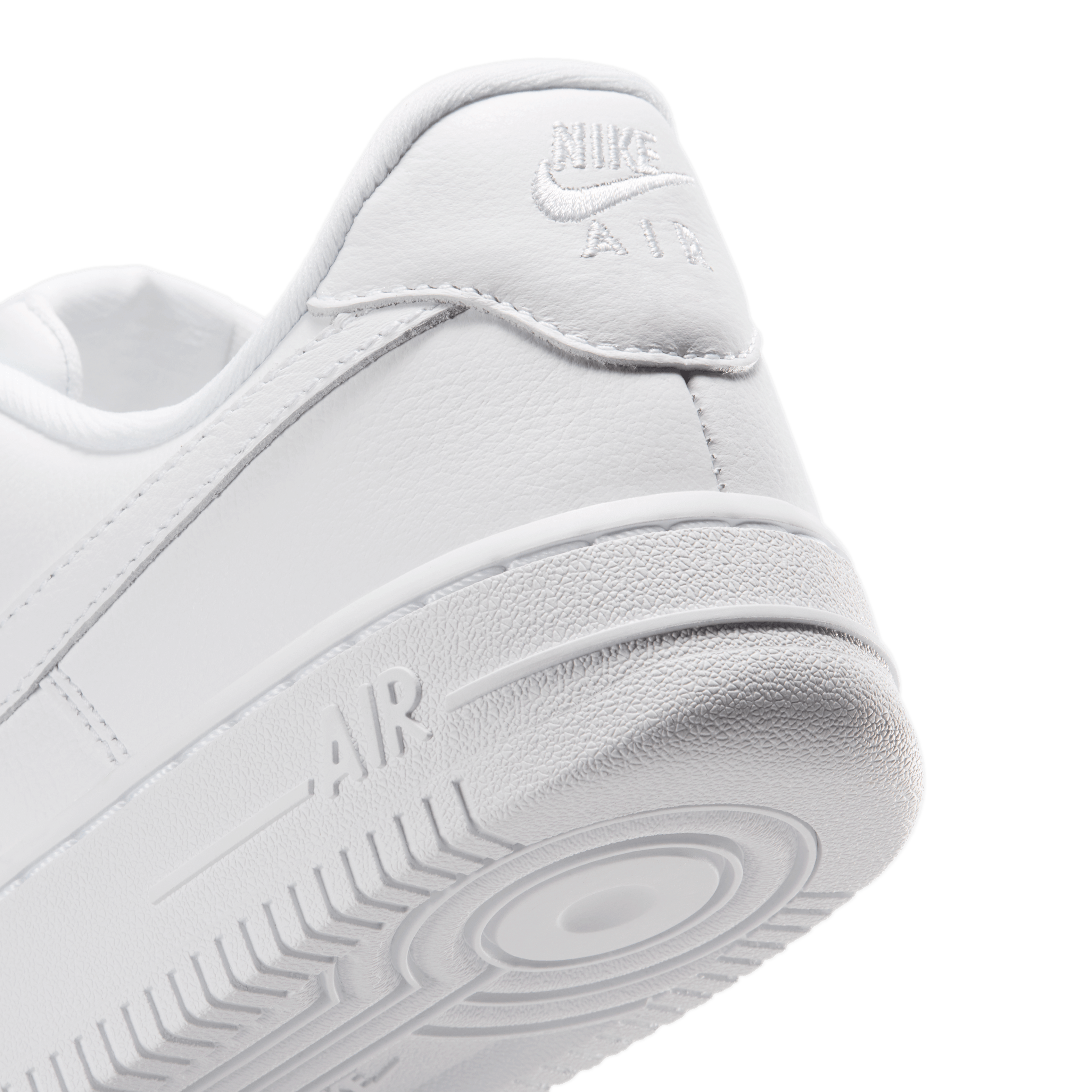 Nike Air Force 1 Low Square Toe Triple White Angle 7