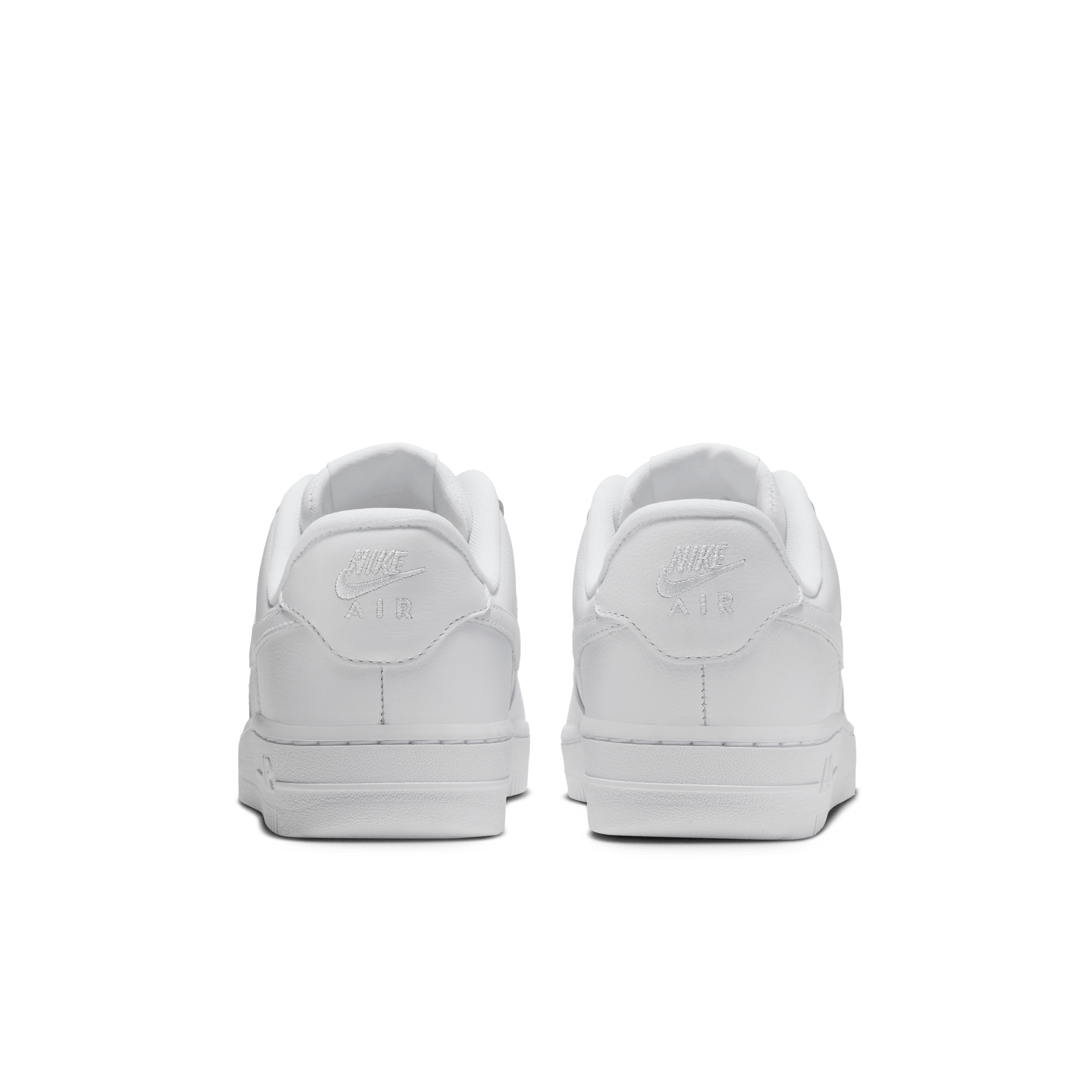 Nike Air Force 1 Low Square Toe Triple White Angle 5
