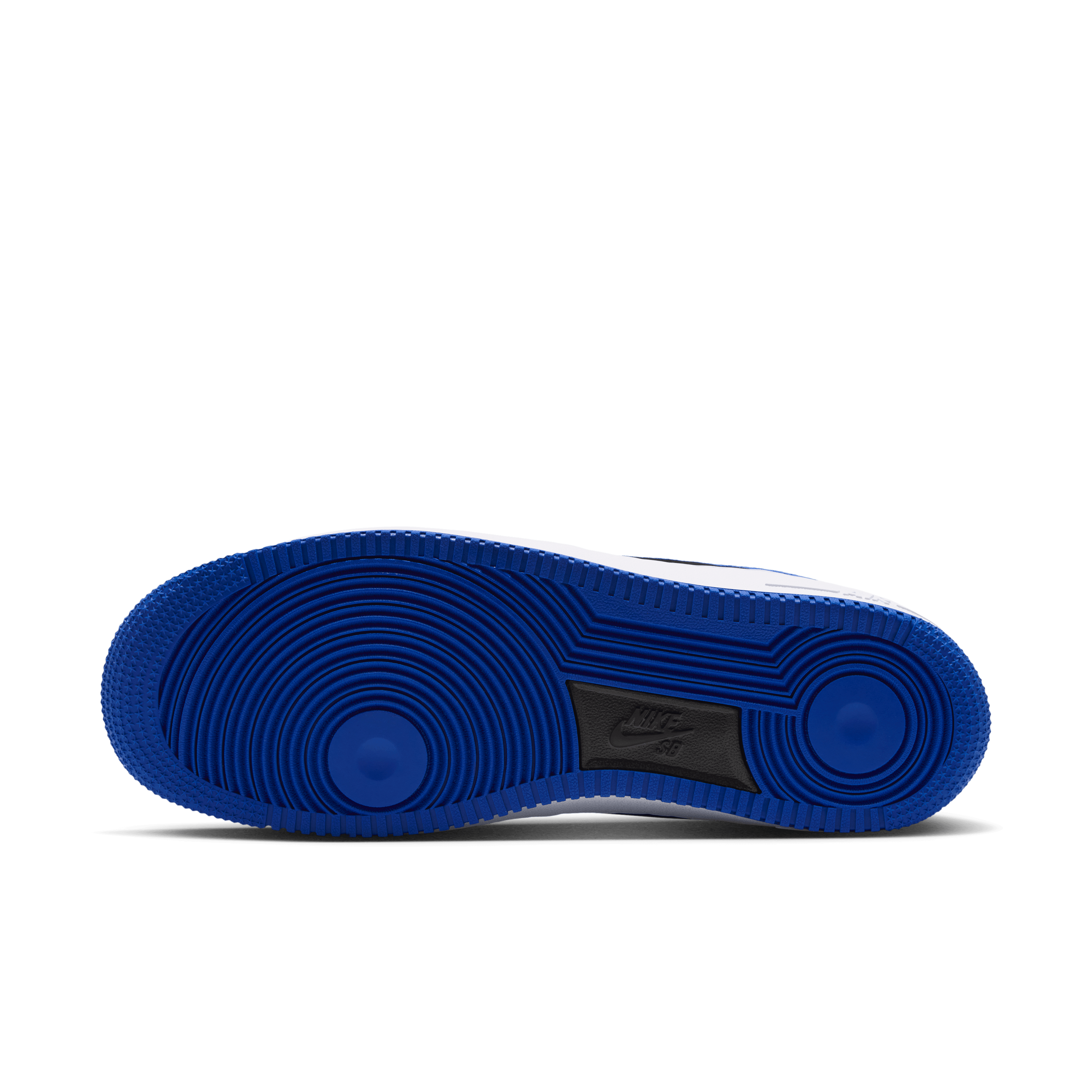 Nike SB Air Force 1 Low SE Black and Game Royal Angle 1