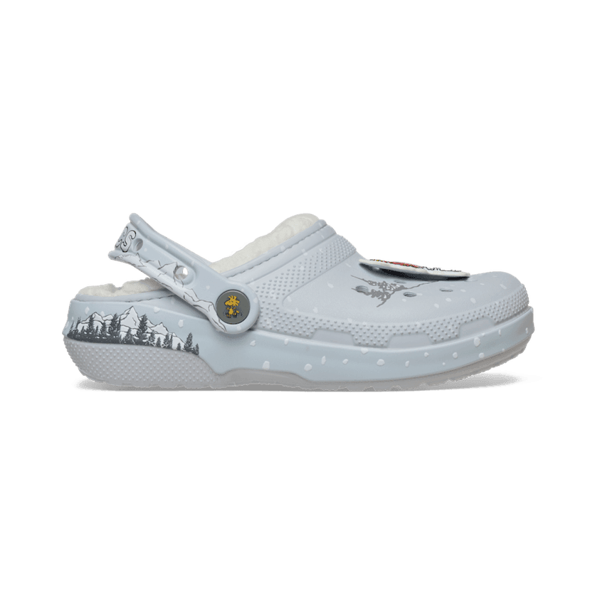  Crocs Classic Lined Clog Peanuts Holiday (GS) Angle 1