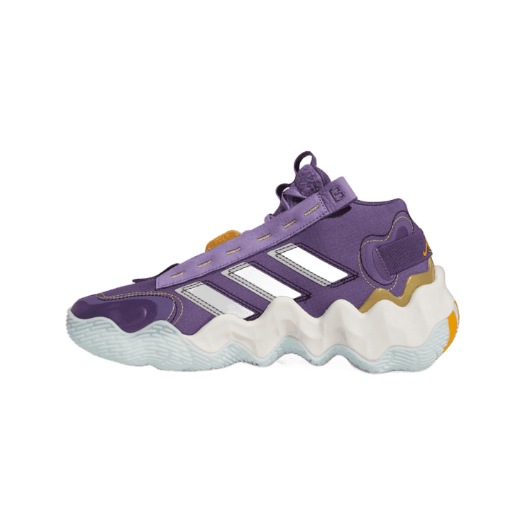 adidas Exhibit B Candace Parker Mid Tech Purple (W) Angle 4