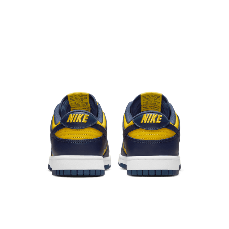 Nike Dunk Low Michigan Angle 3