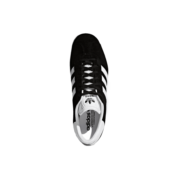 adidas Gazelle Core Black Cloud White Gold Angle 0