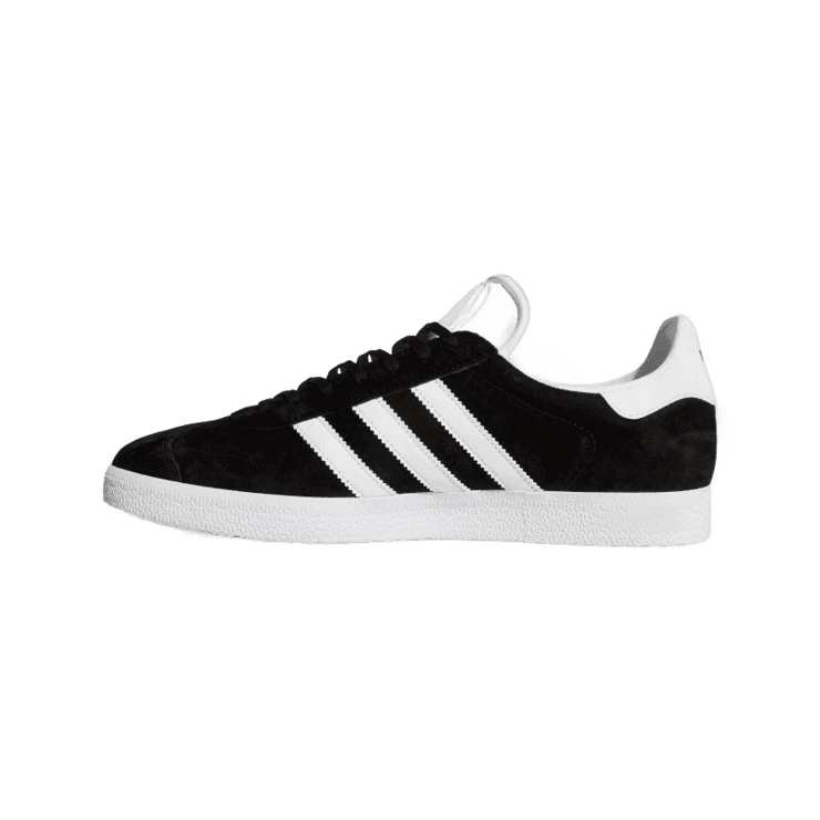 adidas Gazelle Core Black Cloud White Gold Angle 4