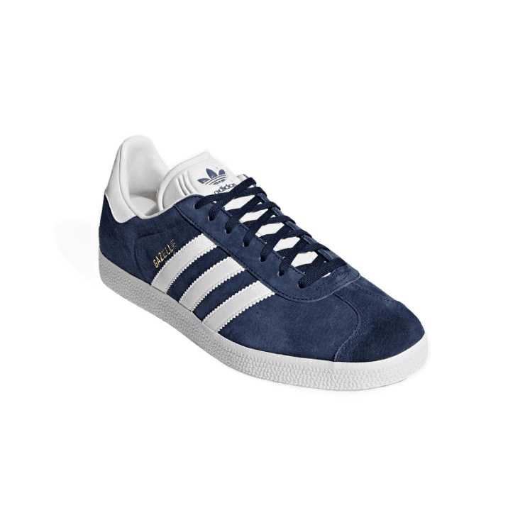 adidas Gazelle Navy White Angle 2