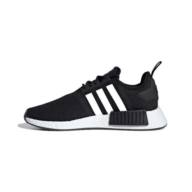 adidas NMD R1 Primeblue Black White Angle 4
