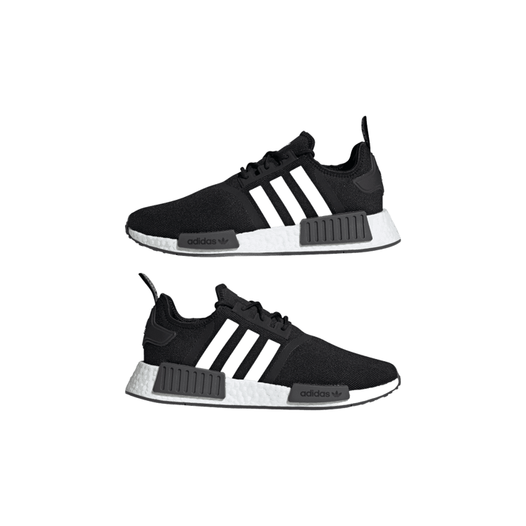 adidas NMD R1 Primeblue Black White Angle 5