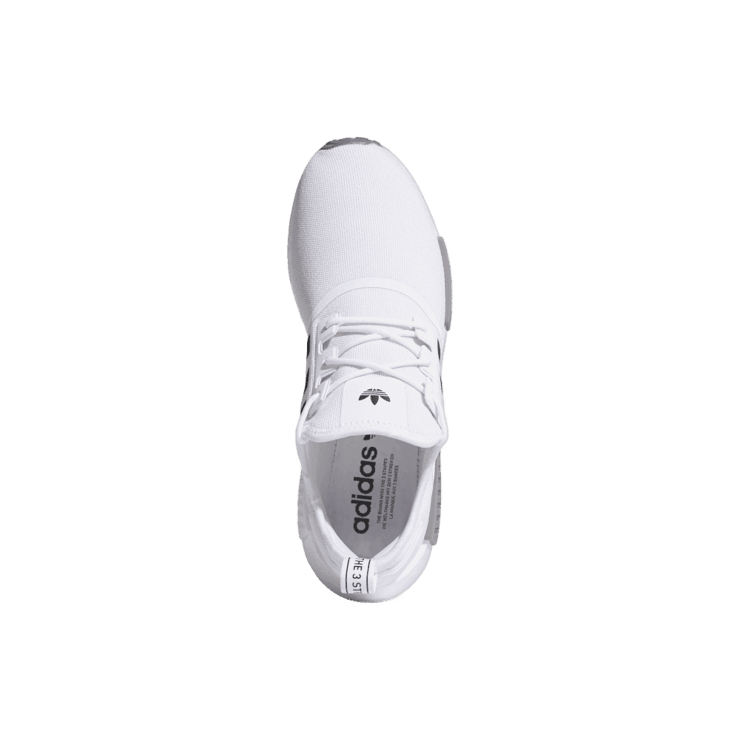 adidas NMD R1 Primeblue White Black Grey Angle 0