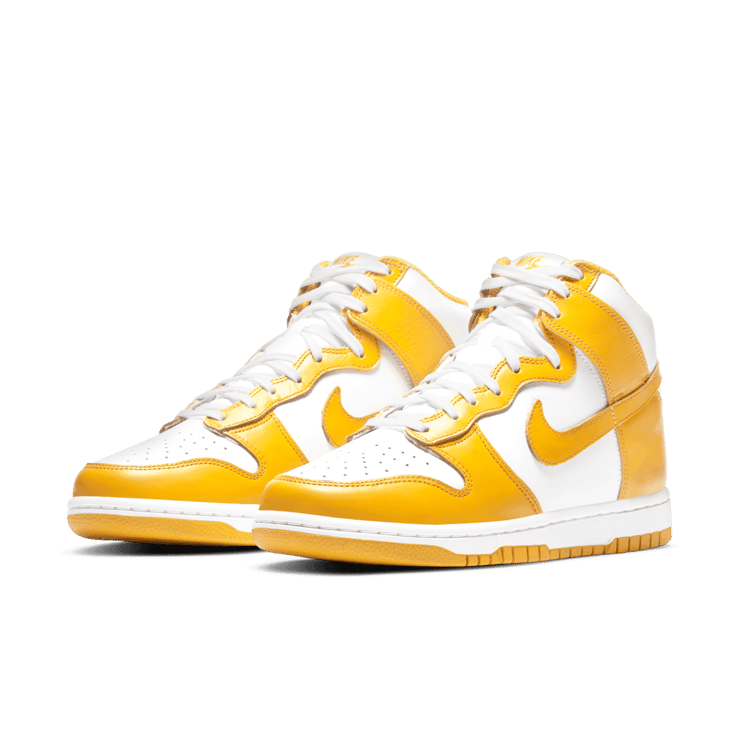 Nike Dunk High Dark Sulfur Angle 2