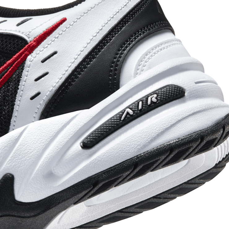 Nike Air Monarch IV White Black Angle 1