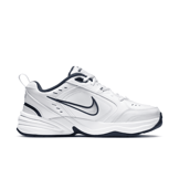 Nike Air Monarch IV White Navy Angle 1