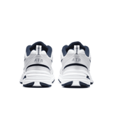 Nike Air Monarch IV White Navy Angle 4