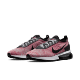 Nike Air Max Flyknit Racer Next Nature University Red Wolf Grey Angle 3