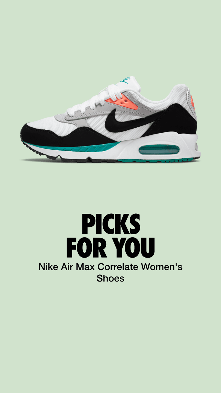Nike Air Max Correlate New Green Bright Mango (W) Angle 7