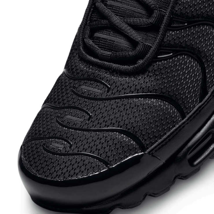 Nike Air Max Plus Triple Black Angle 6