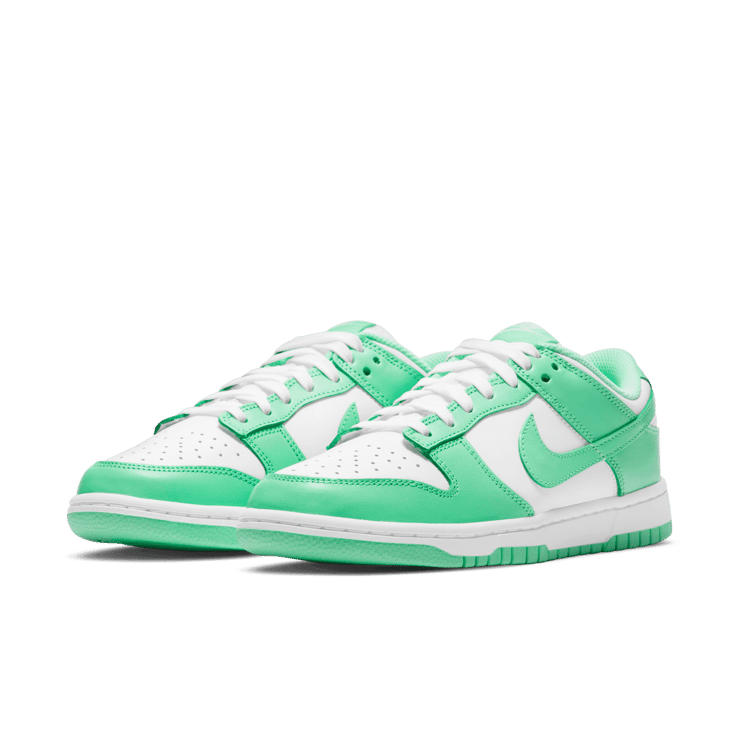 Nike Dunk Low Green Glow (W) Angle 2
