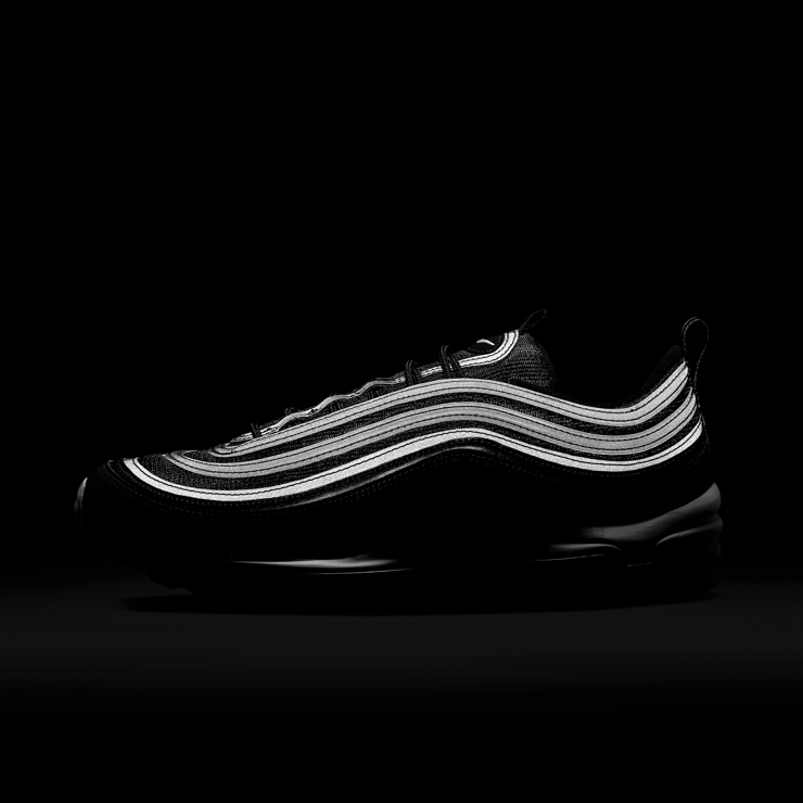 Nike Air Max 97 Black White Angle 7