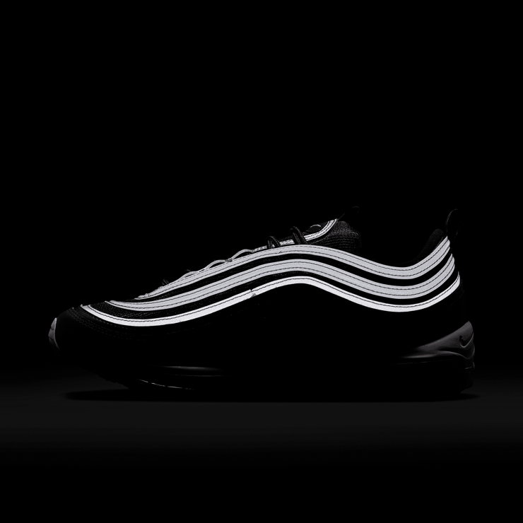 Nike Air Max 97 Black White Angle 8