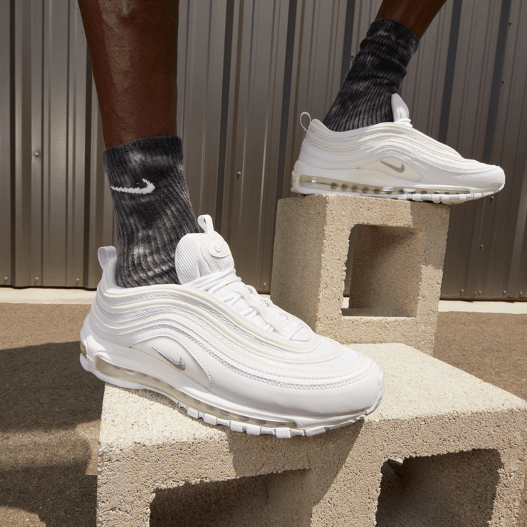 Nike Air Max 97 White Wolf Grey (W) Angle 0