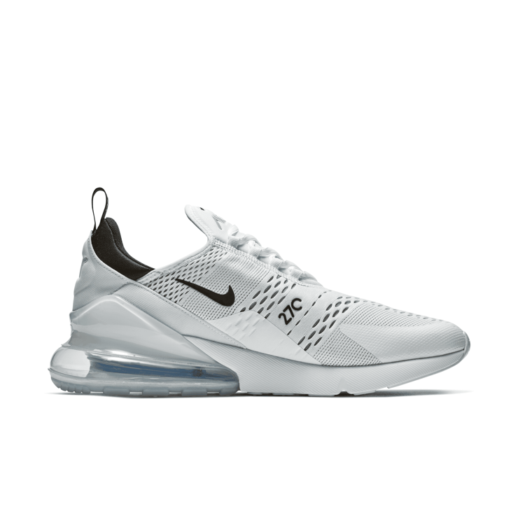 Nike Air Max 270 White Black Angle 0