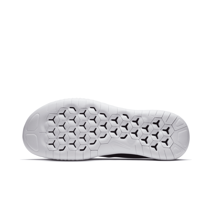 Nike Free RN 2018 Black White Angle 0
