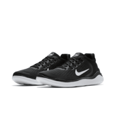 Nike Free RN 2018 Black White Angle 3