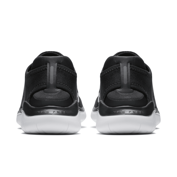Nike Free RN 2018 Black White Angle 4